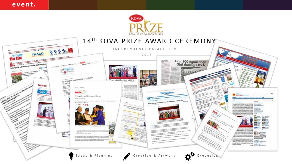 KOVA Prize - Press & Media Coverage